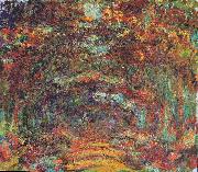Claude Monet The rose-way in Giverny china oil painting artist
